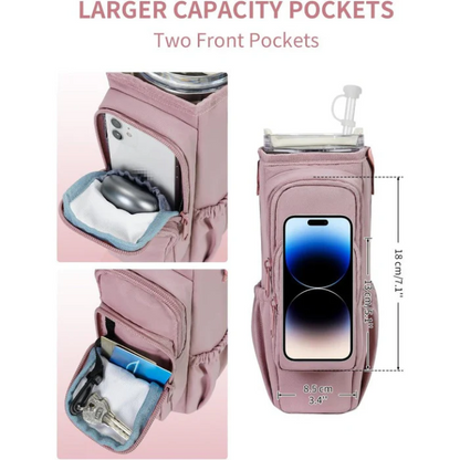 Hands-Free Tumbler Sling Bag