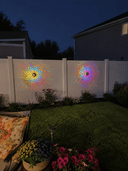 🔥 5K+ people bought this week alone🔥Solar Mandala Projector Wall Light