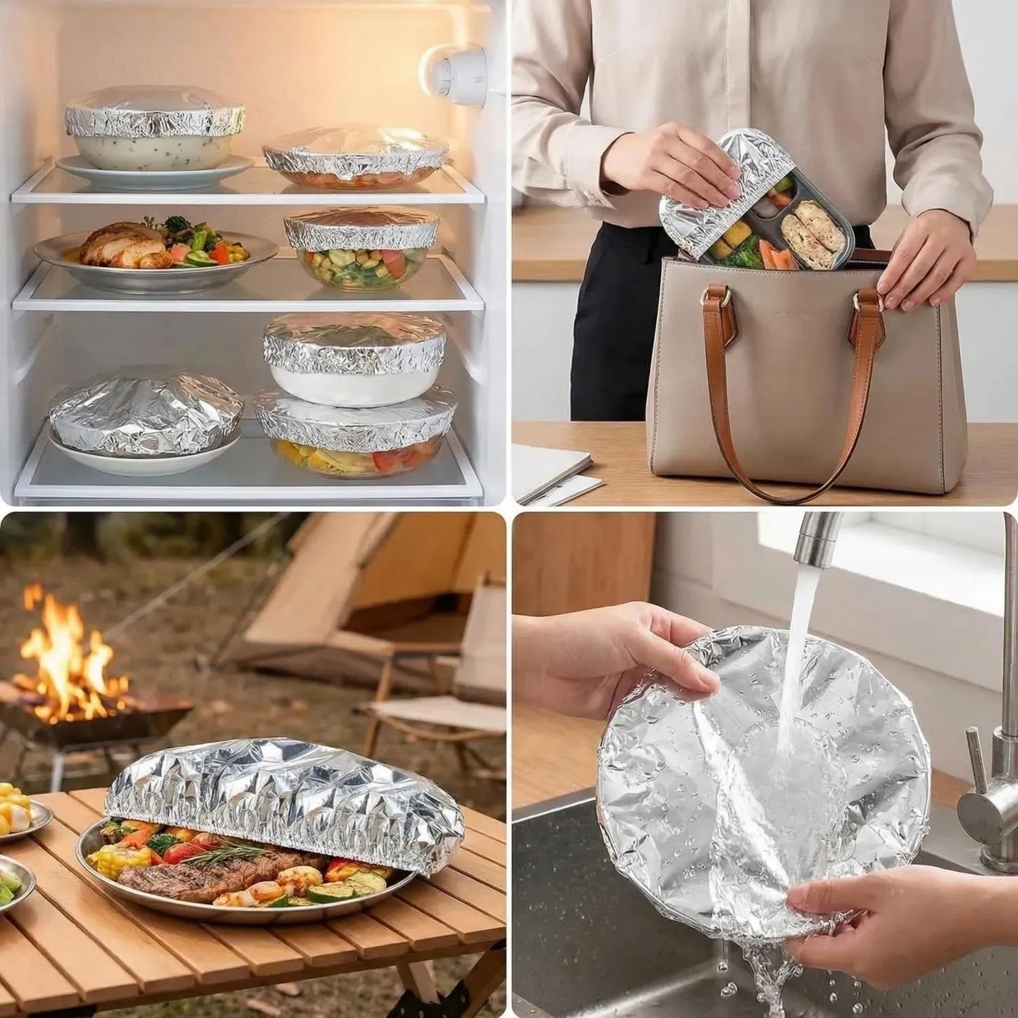 🔥Last Day 50% OFF🔥 Aluminum Foil Insulating Food Covers
