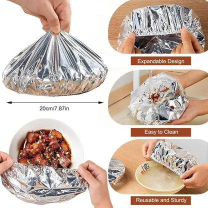 🔥Last Day 50% OFF🔥 Aluminum Foil Insulating Food Covers