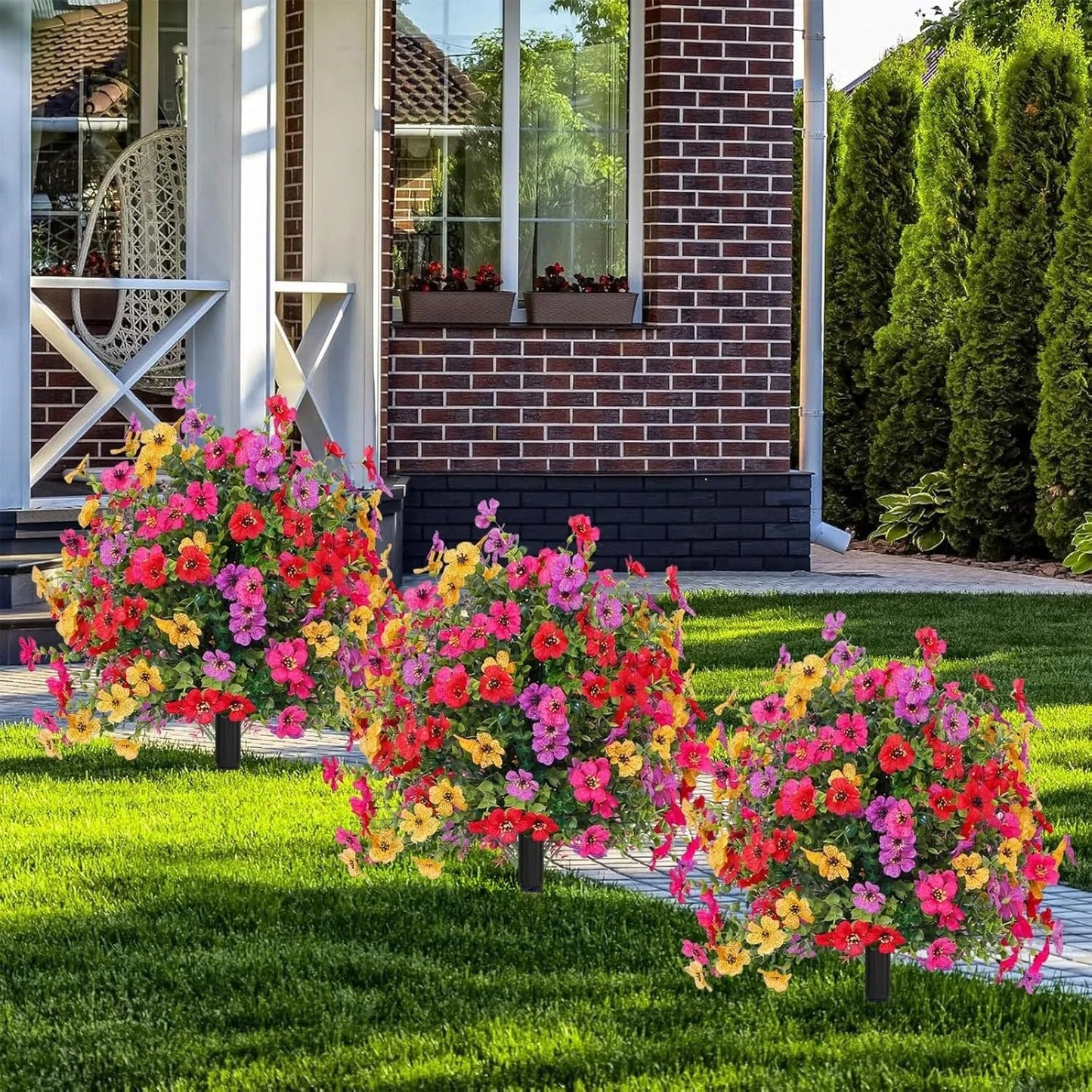 Outdoor Artificial Flower Decoration