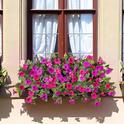 🔥Last Day 70% OFF🔥 Faux Petunias Silk Flower UV Resistant No Fade Floral