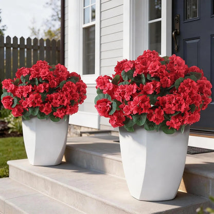 🔥Last Day 50% OFF🔥Outdoor UV Resistant Artificial Geranium Flowers