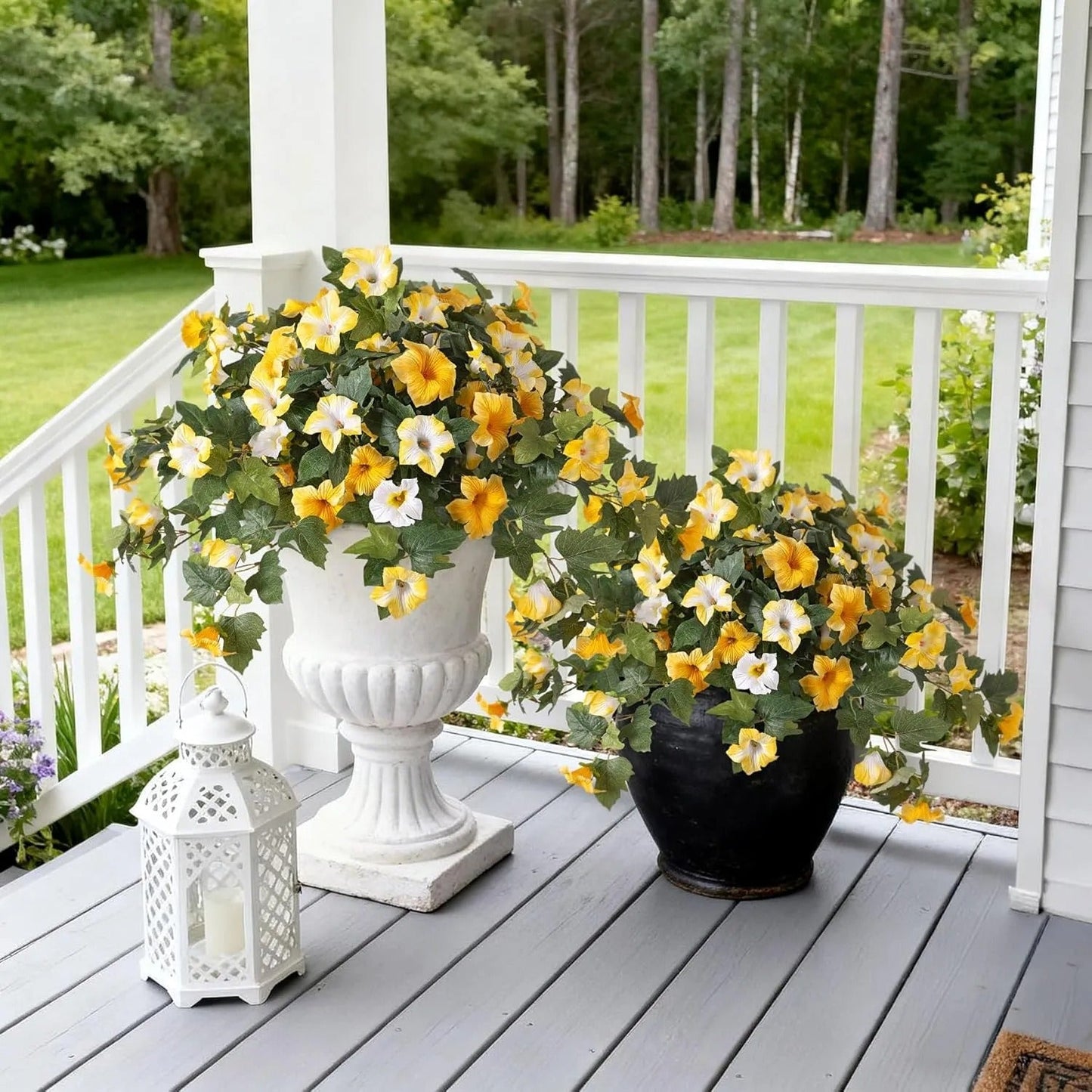 🔥Last Day 70% OFF🔥 Faux Petunias Silk Flower UV Resistant No Fade Floral