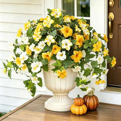 🔥Last Day 70% OFF🔥 Faux Petunias Silk Flower UV Resistant No Fade Floral