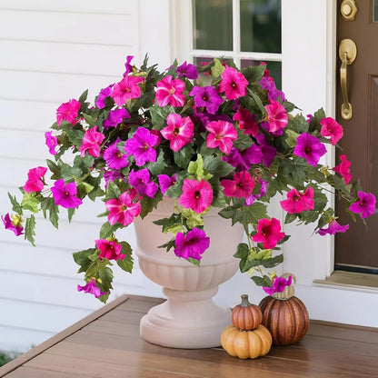 🔥Last Day 70% OFF🔥 Faux Petunias Silk Flower UV Resistant No Fade Floral