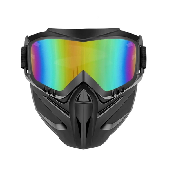 Detachable Full FaceGoggle Mask