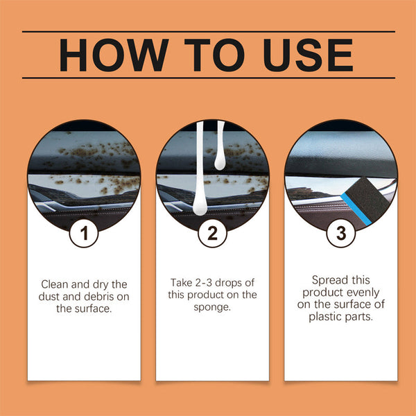 Auto Plastic Restorer Kit