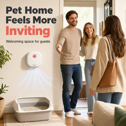 Say Goodbye To Unpleasant Odors With It! Smart Quiet Pet Odor Eliminator