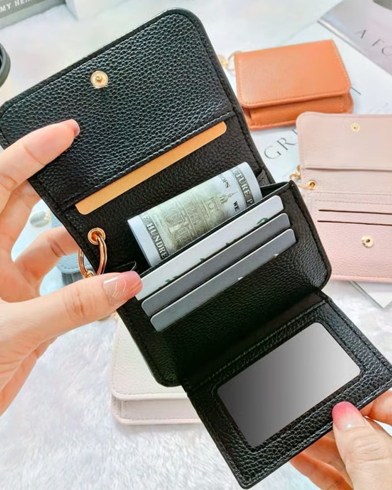 Women's Elegant Minimalist Short Slim Wallet