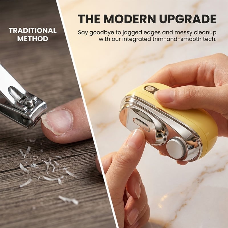 2-in-1 Electric Nail Clipper