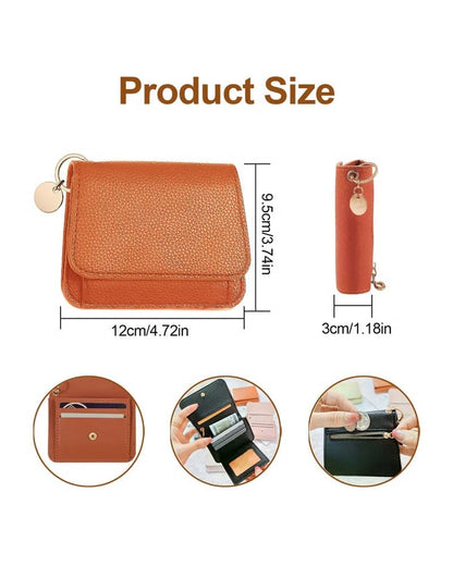 Women's Elegant Minimalist Short Slim Wallet