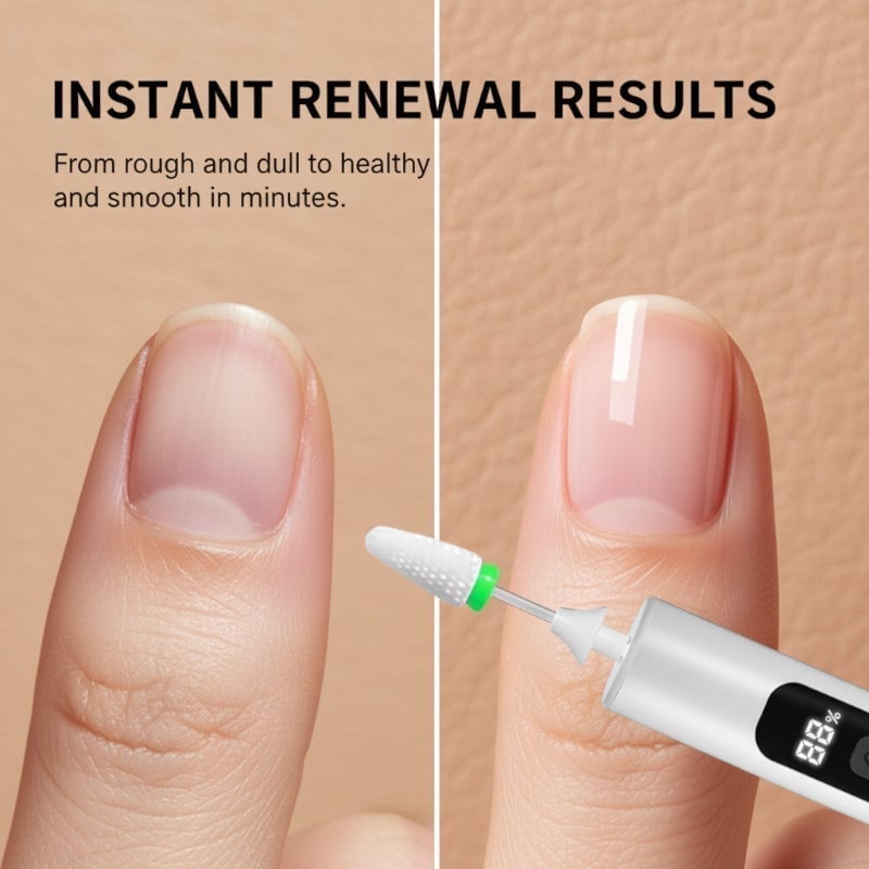Electric Nail Grinder With LED Light