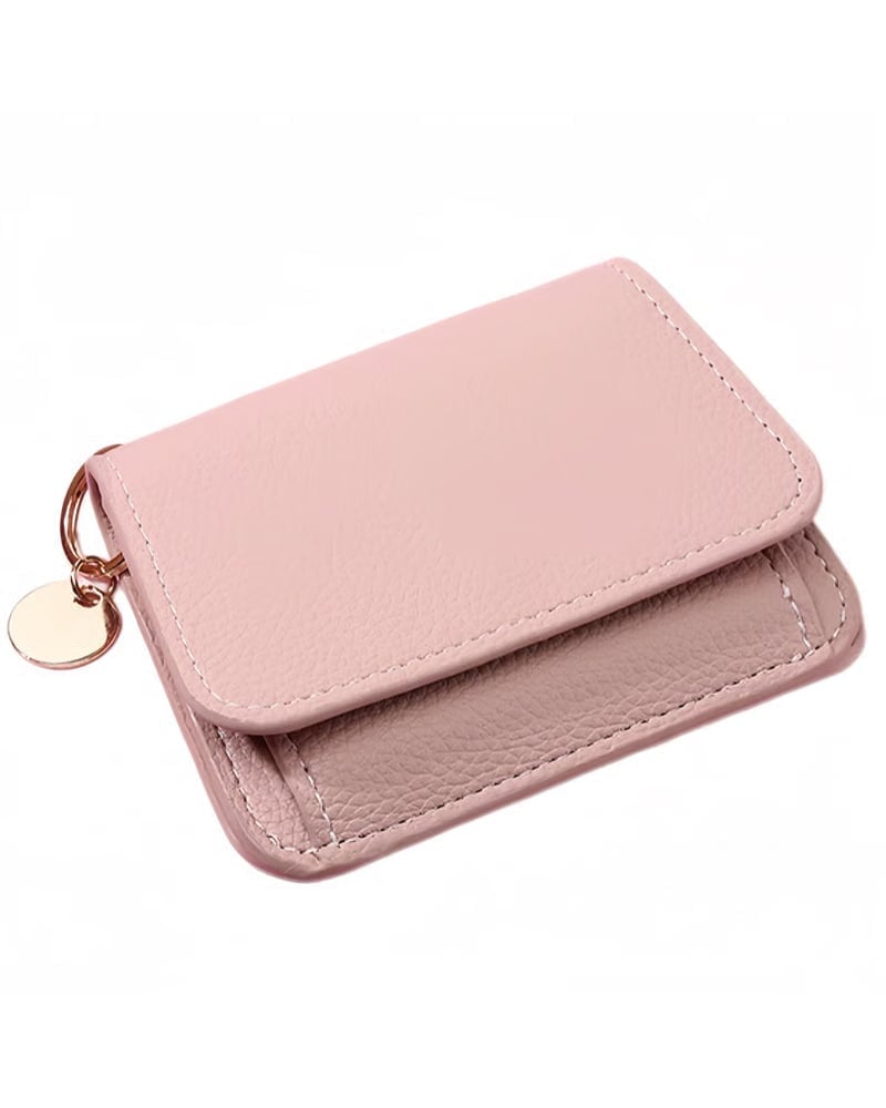 Women's Elegant Minimalist Short Slim Wallet
